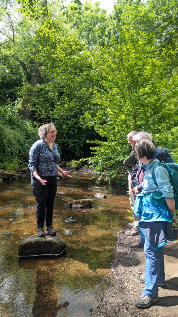 Love Our Tyne's Ceri Gibson talking about healthy rivers in a Rights of Nature framework during Rivers of Hope